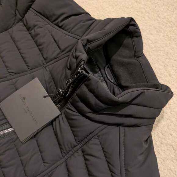 Moose Knuckles Keap Down Bomber Jacket in Black, Large - Picture 5 of 16